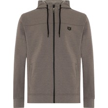 Krtlyvs Beşiktaş Erkek Kapüşonlu Fermuarlı Sweatshırt 7526232T3