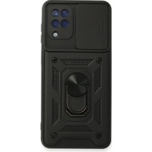 LTG Nova A22 Kılıf Pars Yüzüklü Silikon - Siyah