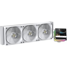 Ocypus Sigma L36 Pro Beyaz 360 mm INTEL(1700P/1851P)-AMD Uyumlu Sıvı Soğutucu