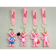 LTG Nova Pembe Panter Silikon Anahtarlık