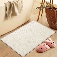 Bohem Desen Kaymaz Banyo, Duş Önü Paspas 40X60CM