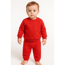 Minimo Kırmızı Unisex Çocuk Eşofman Takımı