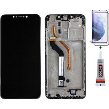 Yedcom Xiaomi POCO F1 Çıtalı Ekran Lcd Dokunmatik B7000 15ML Yapıştırıcı ve Kırılmaz Cam ile beraber Yc