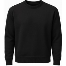 Classics Men Erkek Oversize Uzun Kol Sıfır Yaka SWEATSHIRT-7384