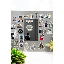 Storemax Peaky Blinders Thomas Paketi/bullet Journal Defter Çıkartma Ajanda Laptop Etiket, 8746874684654