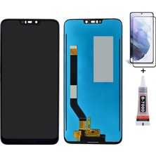 Yedcom Huawei Honor 8C Uyumlu Ekran Lcd Dokunmatik B7000 15ML Yapıştırıcı ve Kırılmaz Cam ile beraber Yc
