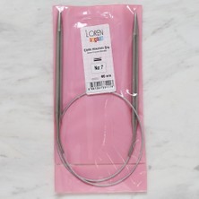 Karahanbey Crafts 7 mm Çelik Misinalı Şiş 60 cm