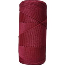 Karahanbey Makrome Ipi 3mm Polyester Bordo
