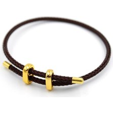 FRY Hasır Bileklik - Kahverengi