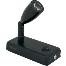 Shuivan Shuıvan LED Okuma Lambası Günışığı 12V 3W Kısa - Siyah