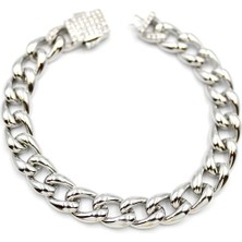 FRY Zincir Gurmet Bileklik - Gümüş