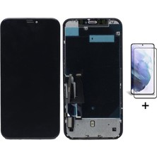 Yedcom Iphone XR Uyumlu Ekran Lcd Dokunmatik B7000 15ML Yapıştırıcı ve Kırılmaz Cam ile beraber Yc
