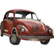 ZS Demir Wosvos Pano Kırmızı Vintage Dekoratif Ev Ofis Hediyelik