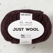 Karahanbey La Mia Just Wool Mürdüm El Örgü Ipi - LT009 - 33835