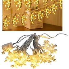 Pazarcan Winnboss WN-1181 5 Metre 20 Ledli Ay Yıldızlı Günışığı Sabit LED Dekoratif Aydınlatma 5 Watt