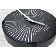 ZS Demir Saat Hareketli Gitar Duvar Saati Dekoratif Ev Ofis Hediyelik