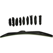 10 Aparatlı Hibrit Silecek Kilitli Model 60 cm / CASI10-60