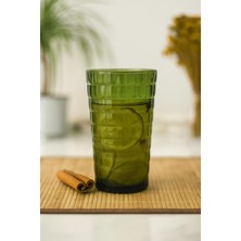 FRY Allegra Koyu Yeşil Bardak - 750 ml Tekli Akrilik Malzeme - Cam Değildir Kırılmaya Dayanıklı