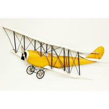 ZS Demir Uçak Pano Sarı Vintage Dekoratif Ev Ofis Hediyelik