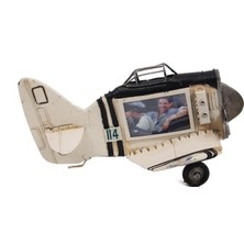 ZS Demir Uçak Çerçeve Vintage Dekoratif Ev Ofis Hediyelik