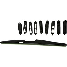 9 aparatlı hibrit arka silecek kilitli model 38 cm / CASI9-38