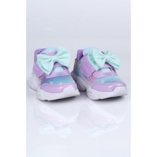 Caretta C.24002 Işıklı Fiyonklu Spor Ayakkabı B. Lila - 25