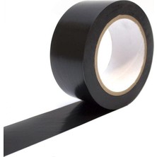 Evimdeyokyok Pvc Yer Işaretleme Bandı 5CMX30M Zemin Bandı Siyah