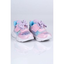 Caretta C.24002 Işıklı Fiyonklu Spor Ayakkabı B. Pembe - 25