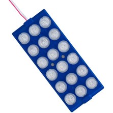 Pazarcan 12 Volt 6 Watt 18 Ledli 2'li Paket Yanıp Sönen Modül LED