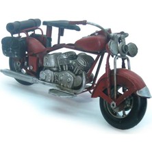 ZS Demir Dekoratif Metal Motosiklet Vintage Biblo Dekoratif Hediyelik