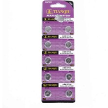 Eco Port Tıanqıu Ag6 LR920/371 Alkalin 10'lu Düğme Pil