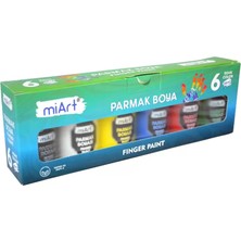 Kitabevimden Miart Akrilik Boya Metalik 6 Lı Set 30 ml