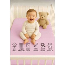 Vellista Home Collection %100 Pamuklu Lastikli Penye Bebek Çarşafı Park Yatak 60×120 70×110 70×120 70×130 70×140