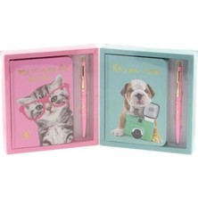 Kitabevimden Dolphin Studıo Pets Defter+Jel Kalem Kutulu Set PT-7788