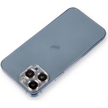 LTG Nova Iphone 12 Metal Kamera Koruma Cam - Mor