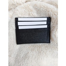 Tuel Siyah Simli Kartlık