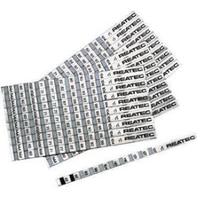 Evimdeyokyok Sıcaklık Ölçüm Etiketi Isı Ölçer Ölçüm Aralığı 138 °c - 188 °c (10ADET)