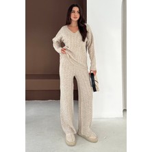 Noa Noa Kadın Örgü Triko Takım – Cozy Texture