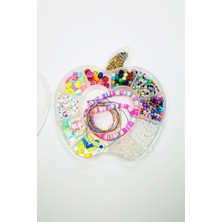 FRY Hobi Takı Tasarım Seti Boncuk Harf Gülen Surat Temalı Klipsli Full Set