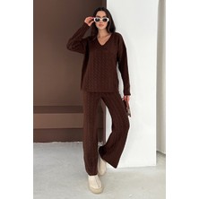 Noa Noa Kadın Örgü Triko Takım – Cozy Texture
