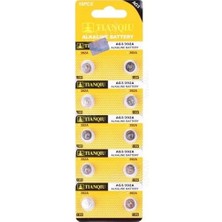 Eco Port Tıanqıu Ag3 LR41/392 Alkalin 10'lu Düğme Pil