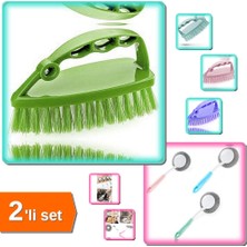 Hereveoyuncak Temizlik Fırçası Kuğu Model + Mangal Temizleme Fırçası - Barbekü Fırçası - 2li Set J5F7Q2