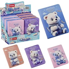Kitabevimden Mikro Not Defteri Puffy Cute Bear Gırl Pf-20