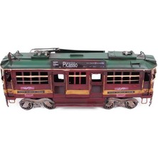 ZS Demir Dekoratif Metal Piccaso Treni Vintage Biblo Hediyelik
