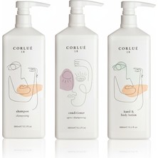 Corlue 18 Shampoo 360 ml + Condıtıoner 360 ml + Hand Wash 360 ml