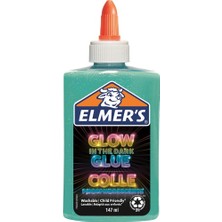 Kitabevimden Elmers Karanlıkta Parlayan Yapıştırıcı 147 ml Mavi 2162078