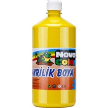 Kitabevimden Nova Color Akrilik Boya 1 kg Sarı NC-221