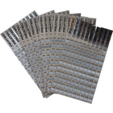 Evimdeyokyok Sıcaklık Ölçüm Etiketi Isı Ölçer Ölçüm Aralığı 193 °c - 254 °c (10ADET)