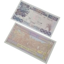 Yediotuz Digital Pazarlama Gine 100 Frank Koıleksiyon Yabancı Kağıt Para.koleksiyon Başlangıç Seti.