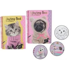 Kitabevimden Dolphin Studıo Pets A5 Stıckerlı Defter PT-7786
